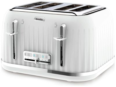 Breville - Toaster - VTT470 Impressions - 4 Slice - White